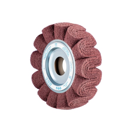 Pferd 8" X 2" POLINOX Unmounted Flap Wheel - 1-3/4" AH - PNG Type - 180 Grit 43037